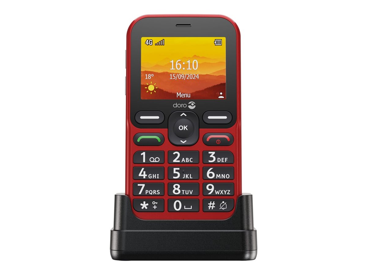 DORO Leva L10 - 4G Feature Phone - RAM 64 MB / Interner Speicher 128 MB - microSD slot - LCD-Display (TFT) - 320 x 240 Pixel (60