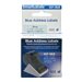Seiko Instruments - Blau - 28 x 89 mm 130 Stck. (1 Rolle(n) x 130) Adressetiketten - fr Smart Label Printer 100, 120, 200, 220,