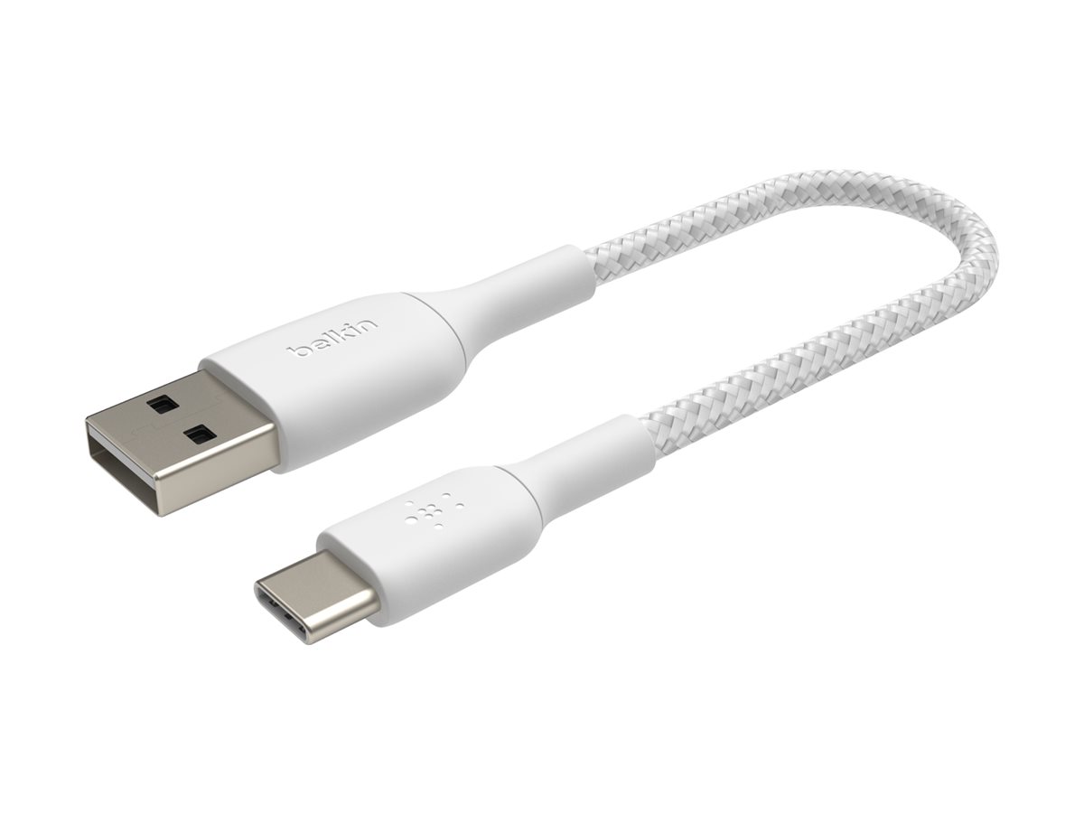 Belkin BOOST CHARGE - USB-Kabel - 24 pin USB-C (M) zu USB (M) - 1 m - weiss
