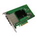 Intel Ethernet Converged Network Adapter X710-DA4 - Netzwerkadapter - PCIe 3.0 x8 - 10 Gigabit SFP+ x 4