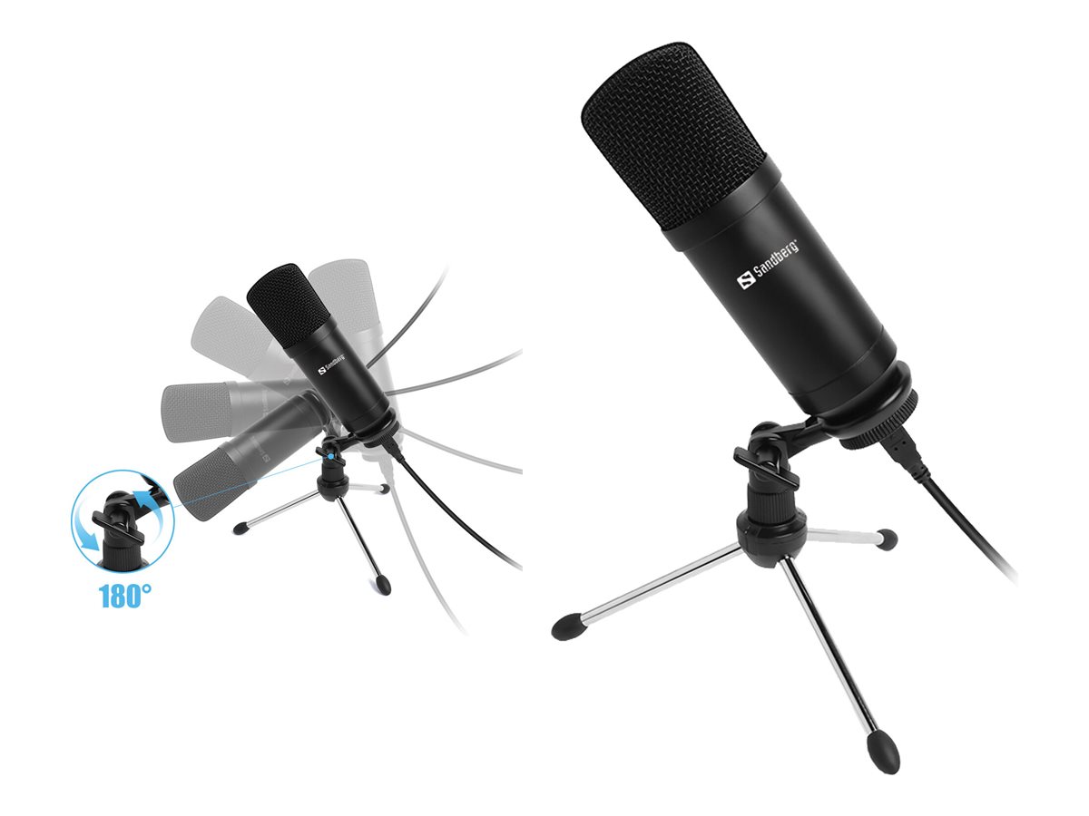 Sandberg Streamer - Mikrofon - USB
