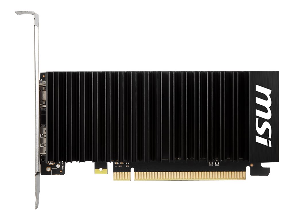 MSI GT 1030 2GHD4 LP OC - Grafikkarten - GF GT 1030 - 2 GB DDR4 - PCIe 3.0 x4 Low-Profile - HDMI, DisplayPort