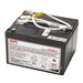 APC Replacement Battery Cartridge #109 - USV-Akku - 1 x Batterie - Bleisure - holzkohlefarben - fr P/N: BN1250LCD, BR1200G-JP