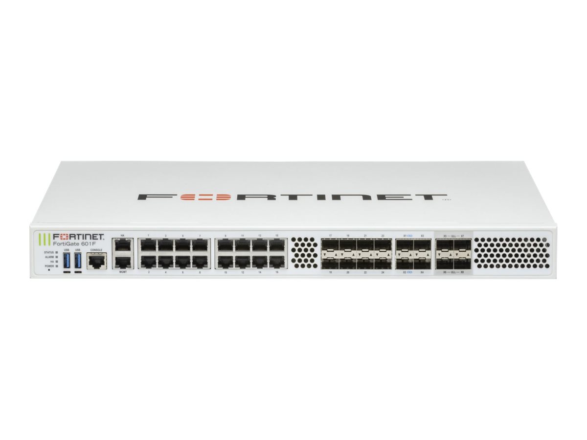 Fortinet ask for better price 12m Warranty FortiGate 601F - Sicherheitsgert - mit 5 Jahre FortiCare Premium Support + 5 Jahre F