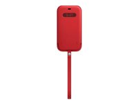 Apple - (PRODUCT) RED - Schutzhlle fr Mobiltelefon - mit MagSafe - Leder - Rot