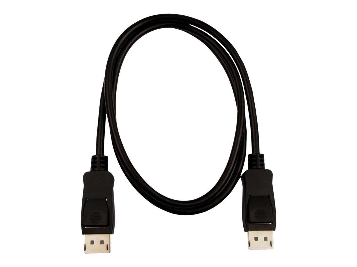 V7 - DisplayPort-Kabel - DisplayPort (M) zu DisplayPort (M) - DisplayPort 1.4 - 1 m - Schwarz
