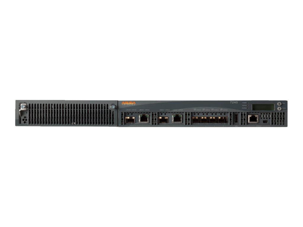 HPE Aruba 7210 (RW) FIPS/TAA-compliant Controller - Netzwerk-Verwaltungsgert - 10GbE - 1U - Rack-montierbar - TAA-konform