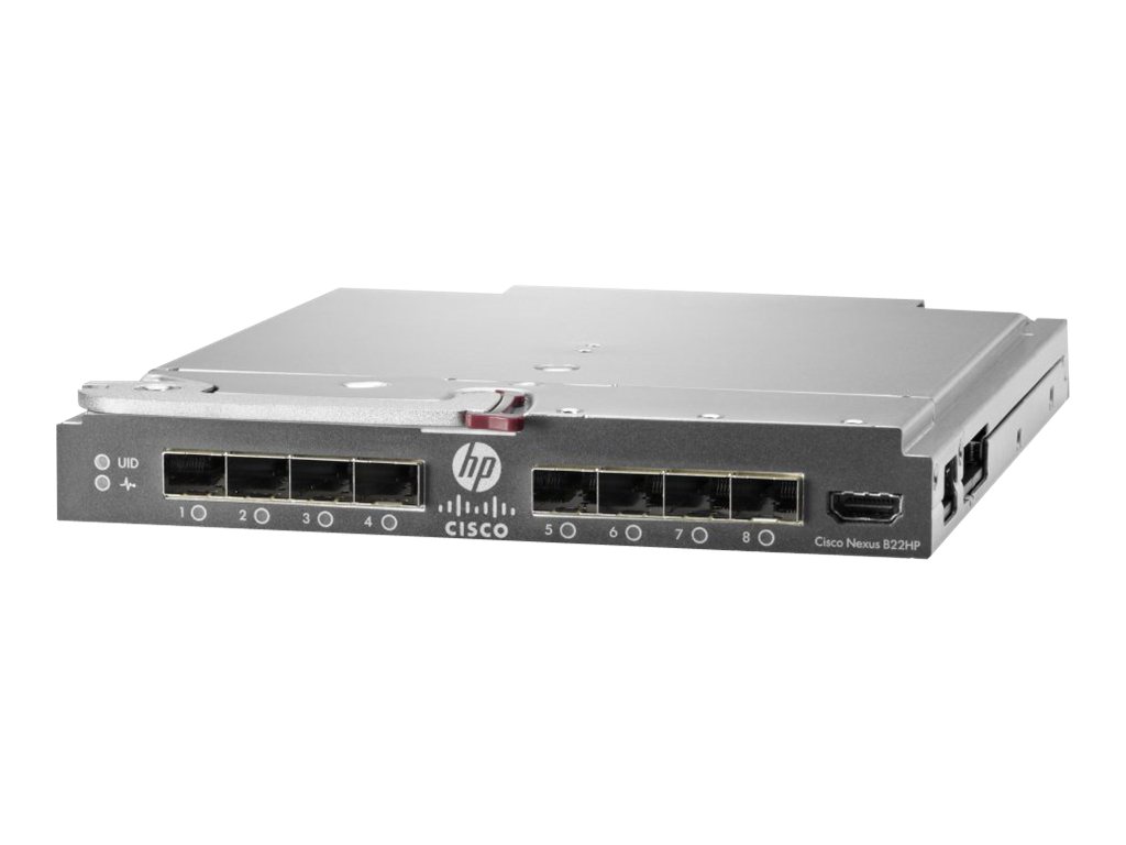Cisco B22HP - Erweiterungsmodul - 10 GigE, FCoE - 16 Anschlsse + 8 x SFP+ (Uplink) - fr Integrity Superdome 2 CB900s i6; ProLi