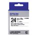 Epson LabelWorks LK-6WBN - Schwarz auf Weiss - Rolle (2,4 cm x 9 m) 1 Kassette(n) Etikettenband - fr LabelWorks LW-1000, LW-600