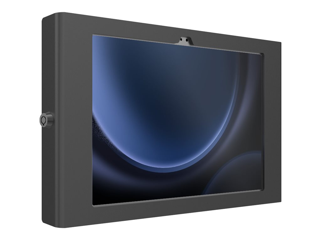 Compulocks Galaxy Tab A9 Apex Enclosure Portable Floor Stand Black - Gehuse - tragbare, freiliegende Front-/Rckkamera und Sens
