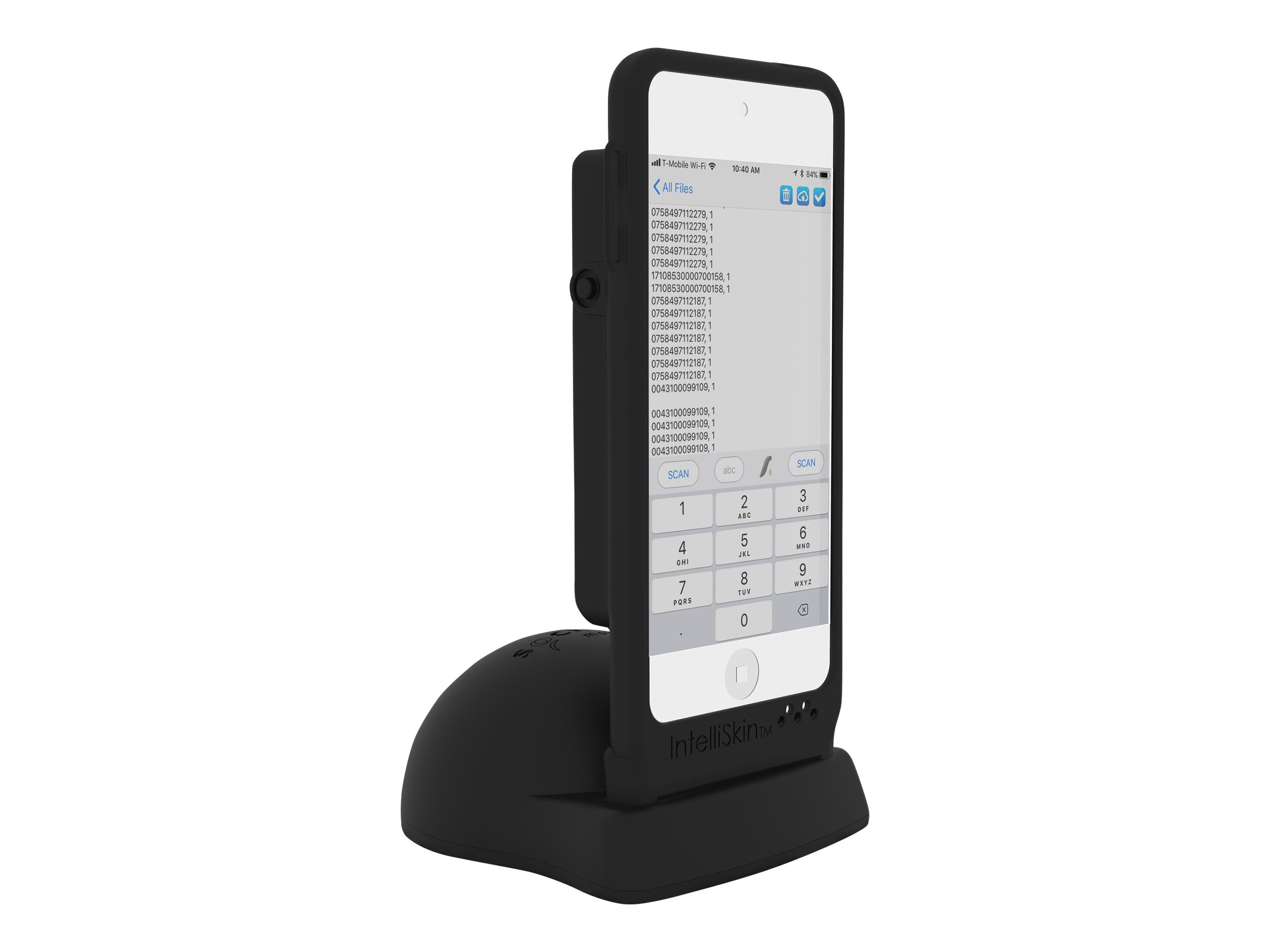 DuraSled DS840 - Mit Ladestation - Barcode-Scanner - Begleiter - 2D-Imager - decodiert