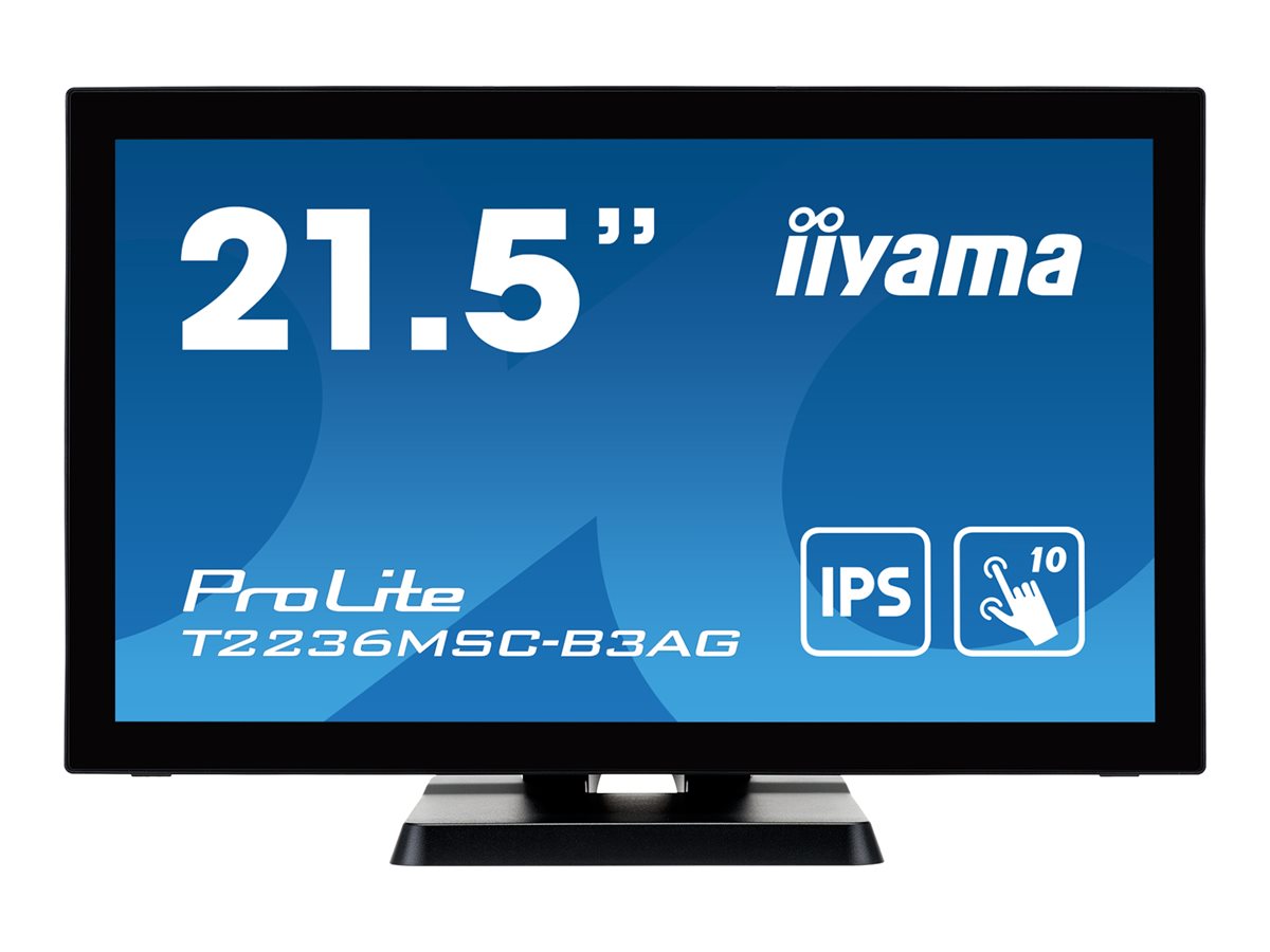 iiyama ProLite T2236MSC-B3AG - LED-Monitor - 54.7 cm (21.5