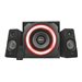 Trust GXT 629 Tytan - Lautsprechersystem - fr PC - 2.1-Kanal - 60 Watt (Gesamt)