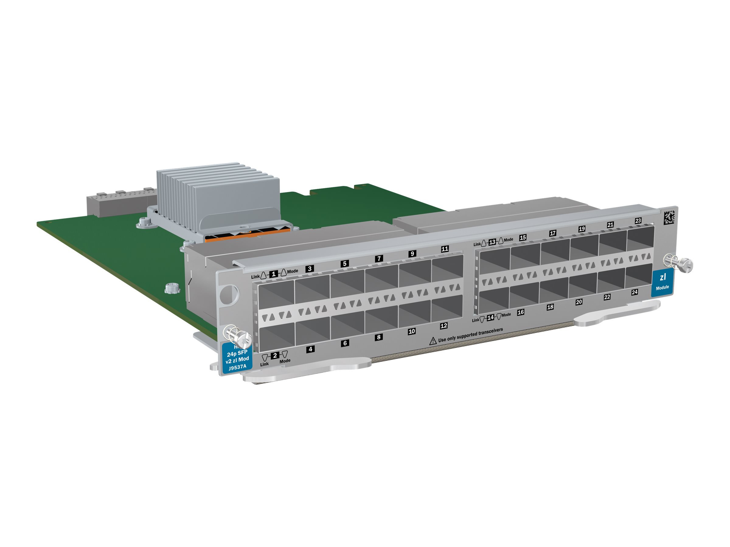 HPE - Erweiterungsmodul - 24 Anschlsse - fr HPE 8206, 8212; HPE Aruba 5406, 5412