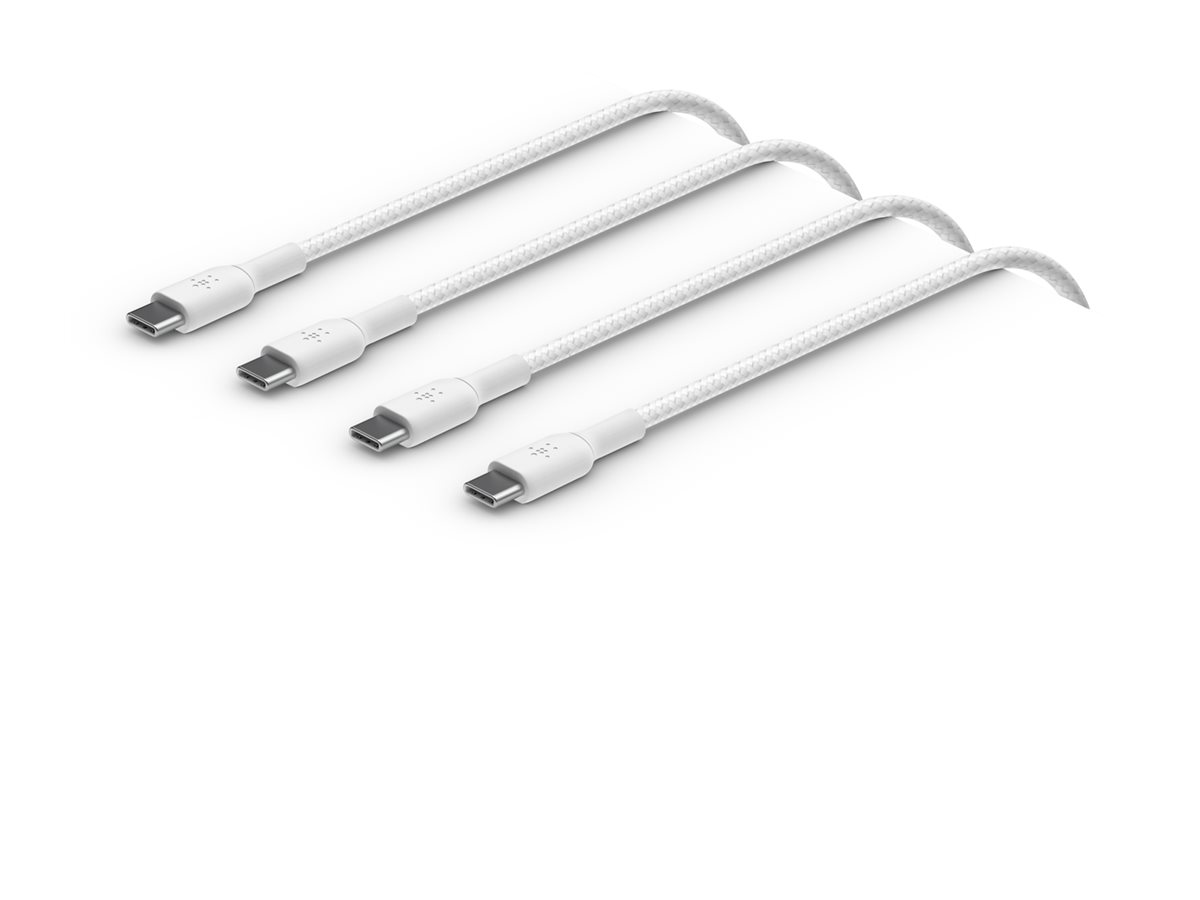 Belkin BOOST CHARGE - USB-Kabel - 24 pin USB-C (M) zu 24 pin USB-C (M) - USB 2.0 - 2 m - weiss