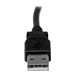 StarTech.com 3m USB 2.0 A auf B Kabel links gewinkelt - St/St - USB Druckerkabel - USB-Kabel - USB Typ B (M) zu USB (M) - USB 2.