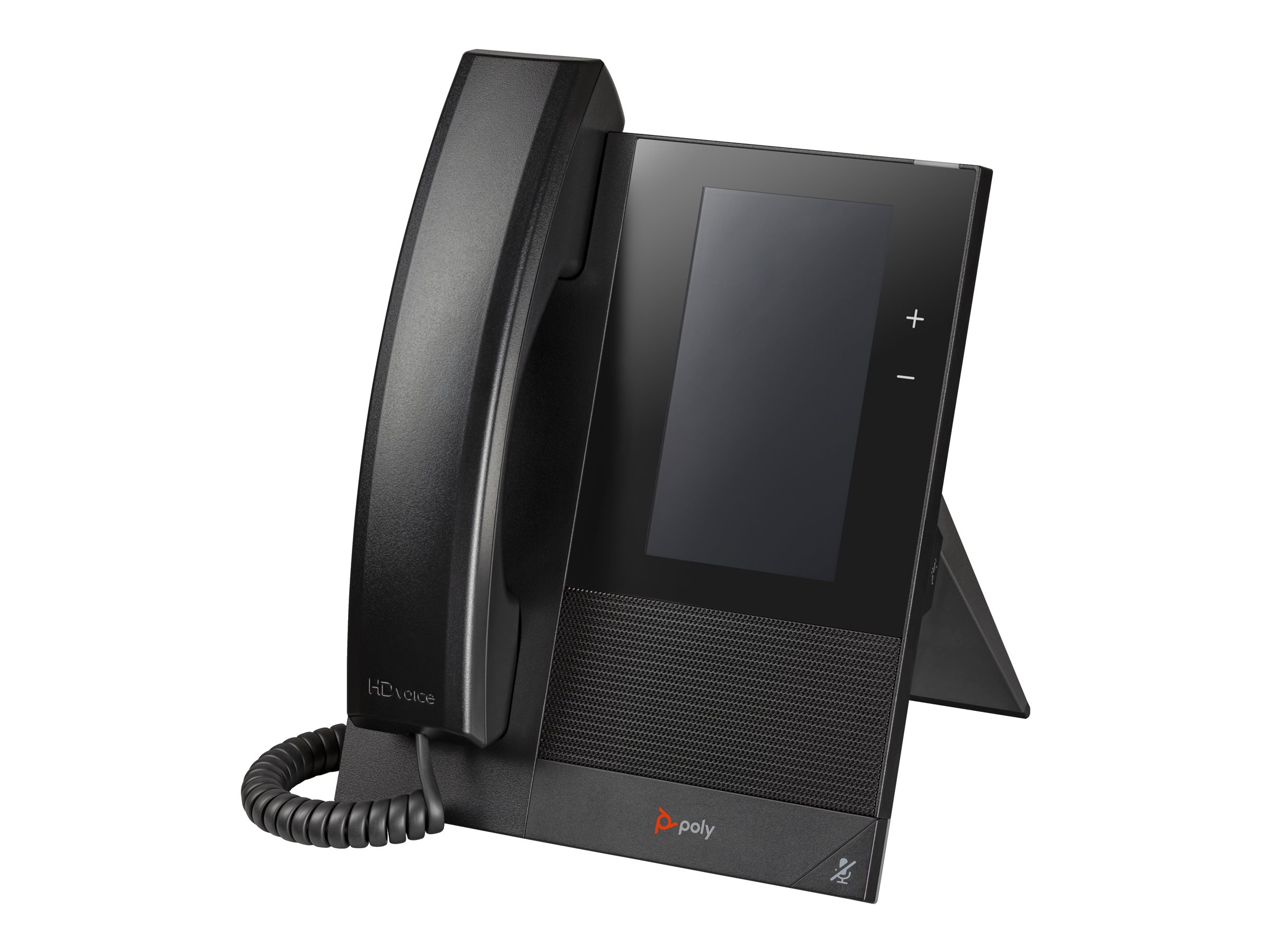 Poly CCX 400 - Fr Microsoft Teams - VoIP-Telefon mit Rufnummernanzeige/Anklopffunktion - SIP, SDP - 24 Leitungen - Schwarz