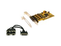 Exsys EX-41384 - Serieller Adapter - PCI-X Low-Profile - RS-232 x 3