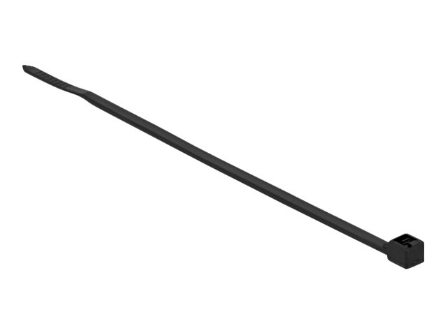 Delock - Kabelbinder - wrmebestndig - 10 cm - Schwarz (Packung mit 100)