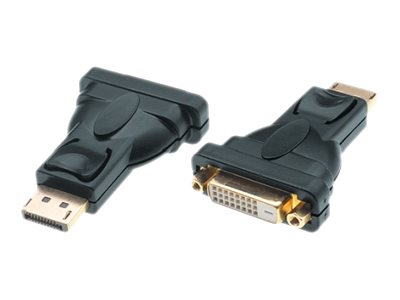 M-CAB - Videoadapter - DisplayPort (M) zu DVI-D (W) - DisplayPort 1.2 - 1080p-Untersttzung, Passiv - Schwarz
