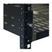 Tripp Lite Rack Enclosure Cantilever Toolless Mount Fixed Shelf 2URM - Rack - Regal - Schwarz - 2U