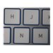 CHERRY KC 6000 SLIM - Tastatur - USB - USA - Tastenschalter: CHERRY SX - Silber