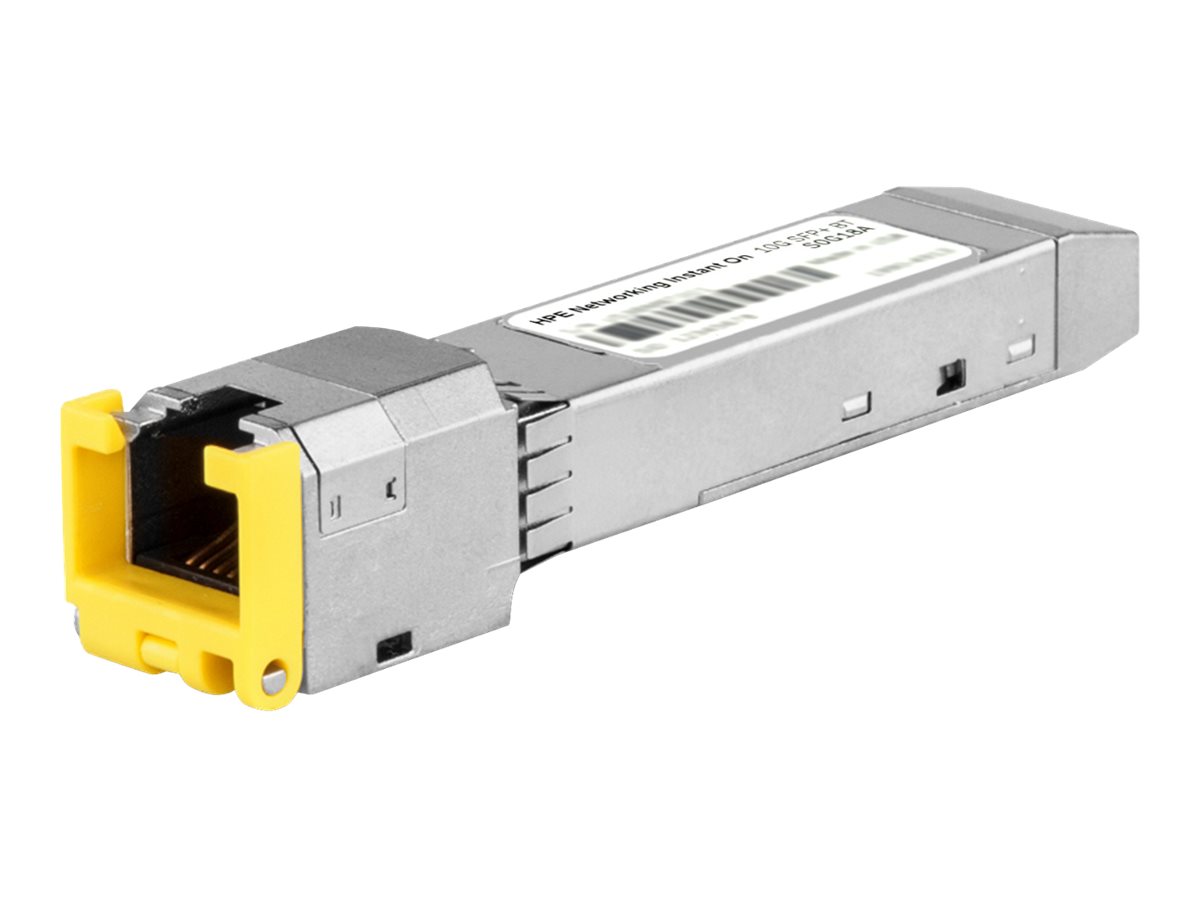 HPE Networking Instant On - SFP+-Transceiver-Modul - 10GbE - 10GBase-T - RJ-45 - bis zu 30 m