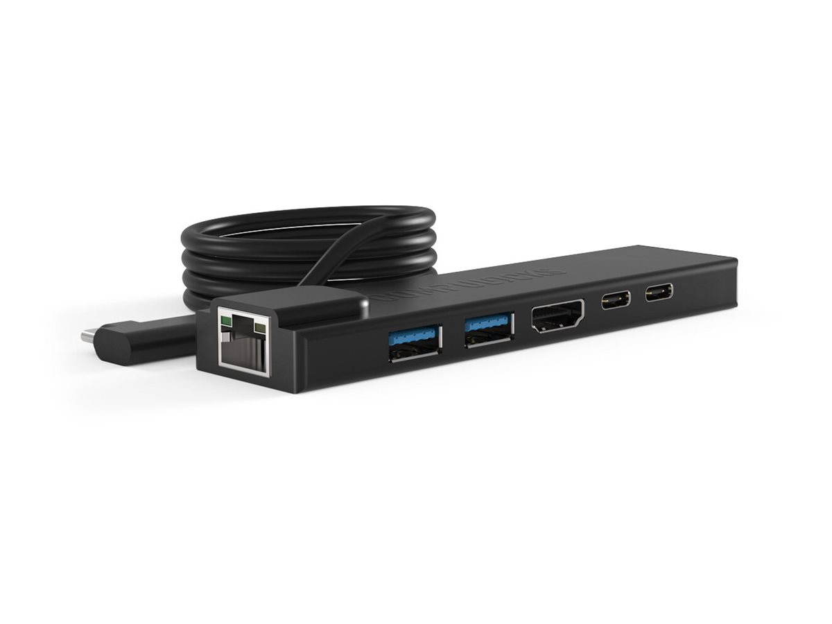 Compulocks 1-Meter Cable USB-C Hub - Dockingstation - USB-C - HDMI - 10Mb LAN