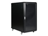 StarTech.com Zerlegbarer 22HE Serverschrank mit Rollen - Schrank - 22U - fr P/N: CABCAGENUTS6, CABSCREWM52, CABSCREWSM6, CABSCR