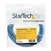 StarTech.com 5m CAT6A Ethernet Cable, 10 Gigabit Shielded Snagless RJ45 100W PoE Patch Cord, CAT 6A 10GbE STP Network Cable w/St