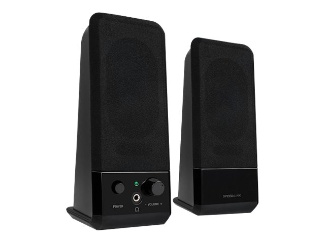 SPEEDLINK Event - Lautsprecher - fr PC - 5 Watt (Gesamt) - Schwarz