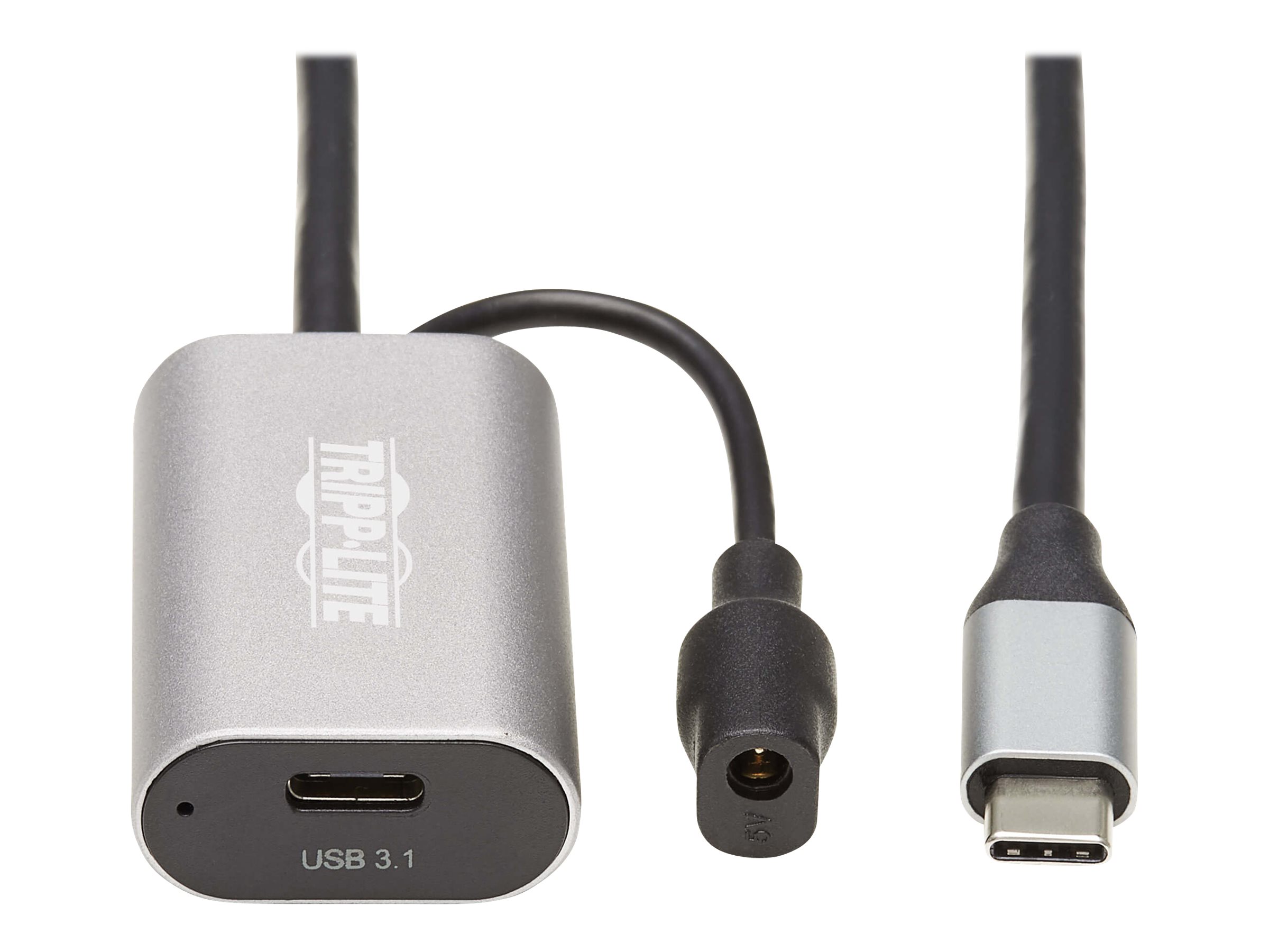 Tripp Lite USB C Active Extension Cable USB C to USB C USB 3.1 Gen 1 M/F 5M - USB-Verlngerungskabel - 24 pin USB-C (M) zu 24 pi