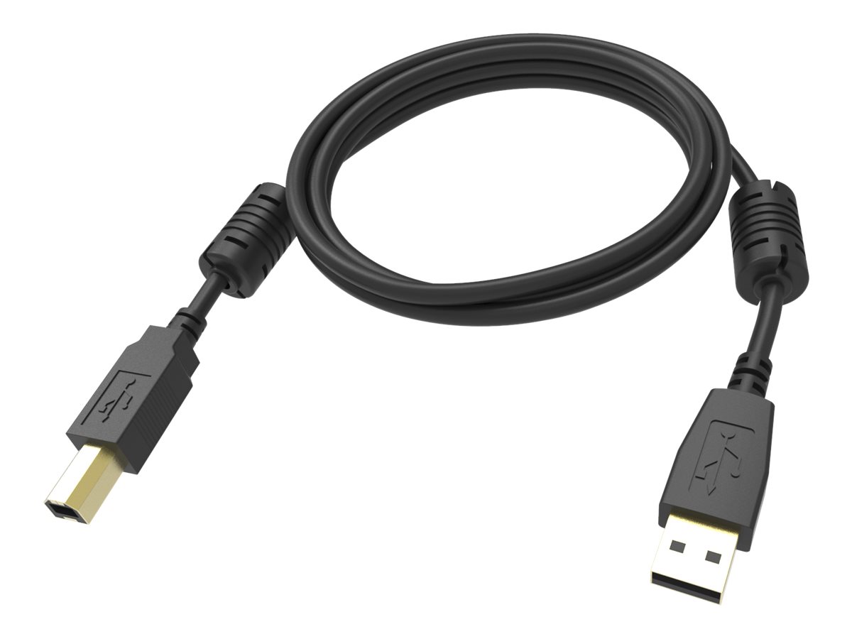 Vision Professional - USB-Kabel - USB (M) zu USB Typ B (M) - USB 2.0 - 1 m - Schwarz