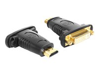 Delock Adapter HDMI male > DVI 24+5 pin female - Videoadapter - DVI-I weiblich zu HDMI mnnlich