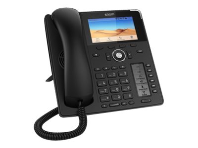 snom D785 - VoIP-Telefon - mit Bluetooth-Schnittstelle - dreiweg Anruffunktion - SIP - 12 Leitungen