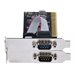 StarTech.com 2 Port PCI RS232 Serial Adapter Card - Serielle Schnittstellenkarte - PCI zu Dual DP9 Controller Card - Standard- u