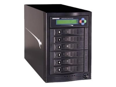 KanguruClone 5HD-SATA Tower - Festplattenduplikator - 5 Schchte (SATA)