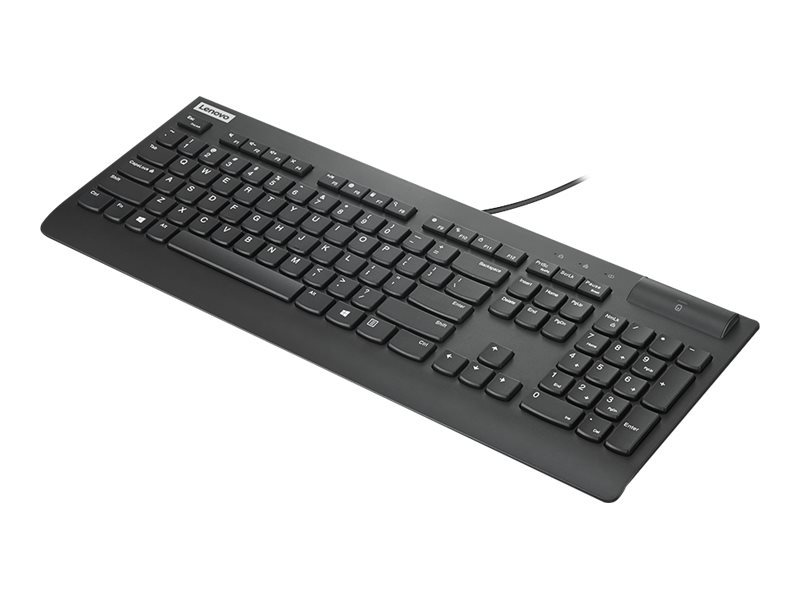 Lenovo Smartcard Wired Keyboard II - Tastatur - USB - Schweiz-Franzsisch/Schweizerdeutsch - Schwarz - CRU