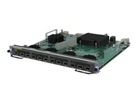 HPE FlexNetwork 7500X SG - Switch - L3 - managed - 12 x 40 Gigabit Ethernet + 4 x 100 Gigabit QSFP28 - Plugin-Modul