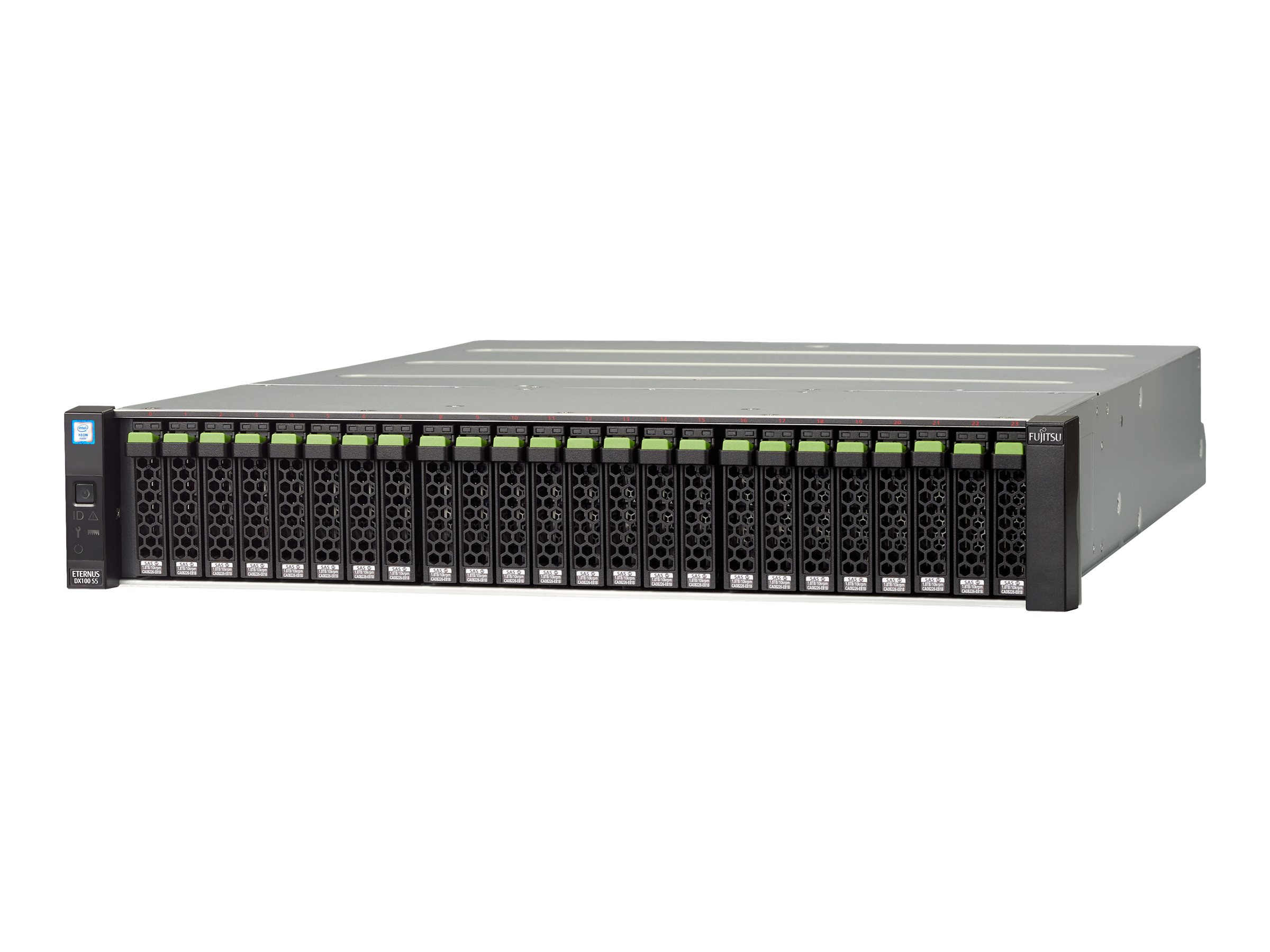 Fujitsu ETERNUS DX 100 S5 - NAS-Server - 12 Schchte - 120 TB - Rack - einbaufhig