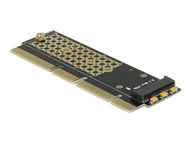 DeLOCK PCI Express x16 (x4 / x8) Card to 1 x NVMe M.2 Key M for Server - Speicher-Controller - 1 Sender/Kanal - M.2 Card - PCIe 