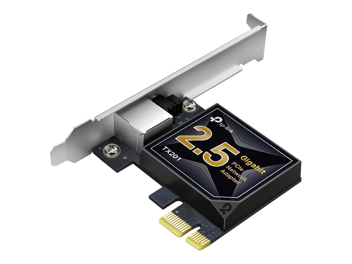 TP-Link TX201 V1 - Netzwerkadapter - PCIe 2.1 x4 Low-Profile - 100M/1G/2.5G Gigabit Ethernet x 1
