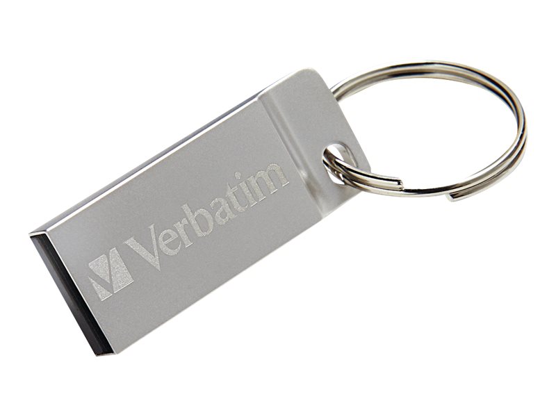 Verbatim Metal Executive - USB-Flash-Laufwerk - 16 GB - USB - Silber