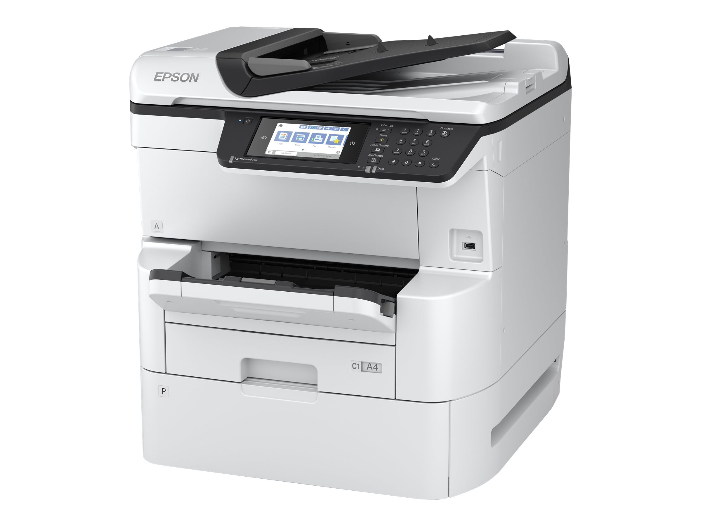 Epson WorkForce Pro WF-C878RDWF - Multifunktionsdrucker - Farbe - Tintenstrahl - A3 (297 x 420 mm) (Original) - A3 (Medien)