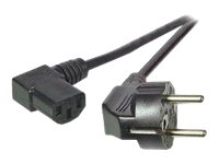 EFB-Elektronik - Stromkabel - power CEE 7/7 (M) zu power IEC 60320 C13 - Wechselstrom 250 V - 3 m - 90 Stecker