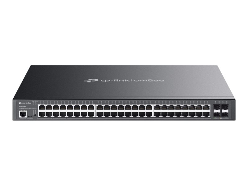 TP-Link Omada SG3452XMPP V1.8 - Switch - L2+ - managed - 40 x 10/100/1000 (PoE+) + 8 x 10/100/1000 (PoE++) + 4 x 10Gb Ethernet S