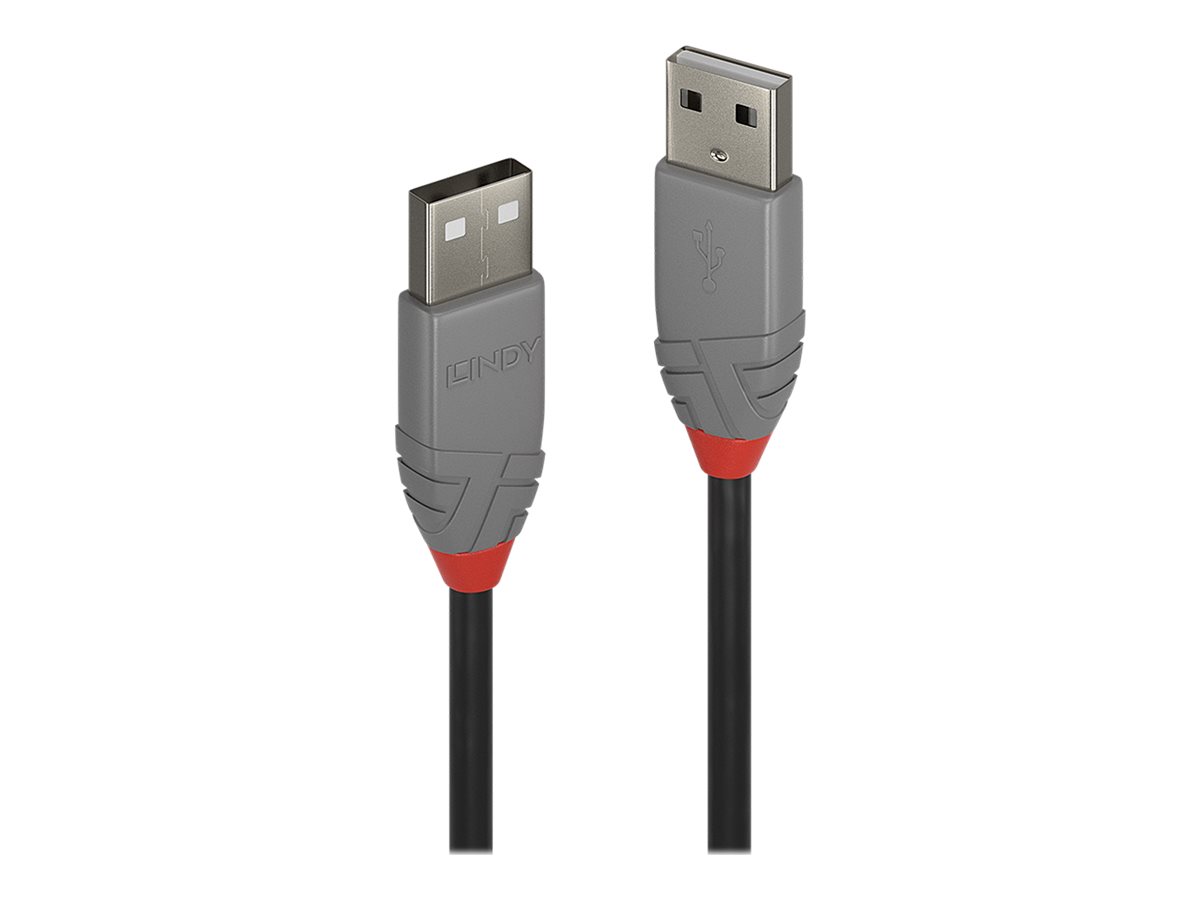 Lindy Anthra Line - USB-Kabel - USB (M) zu USB (M) - USB 2.0 - 50 cm - rund