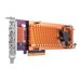 QNAP QM2-4P-384 - Speicher-Controller - PCIe 3.0 - Low-Profile - PCIe 3.0 x8 - fr QNAP TS-1273, 1277, 473, 677, 873, 877, 977, 