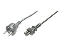 ASSMANN - Stromkabel - IEC 60320 C5 zu power CEE 7/7 (M) - Wechselstrom 250 V - 1.2 m - geformt