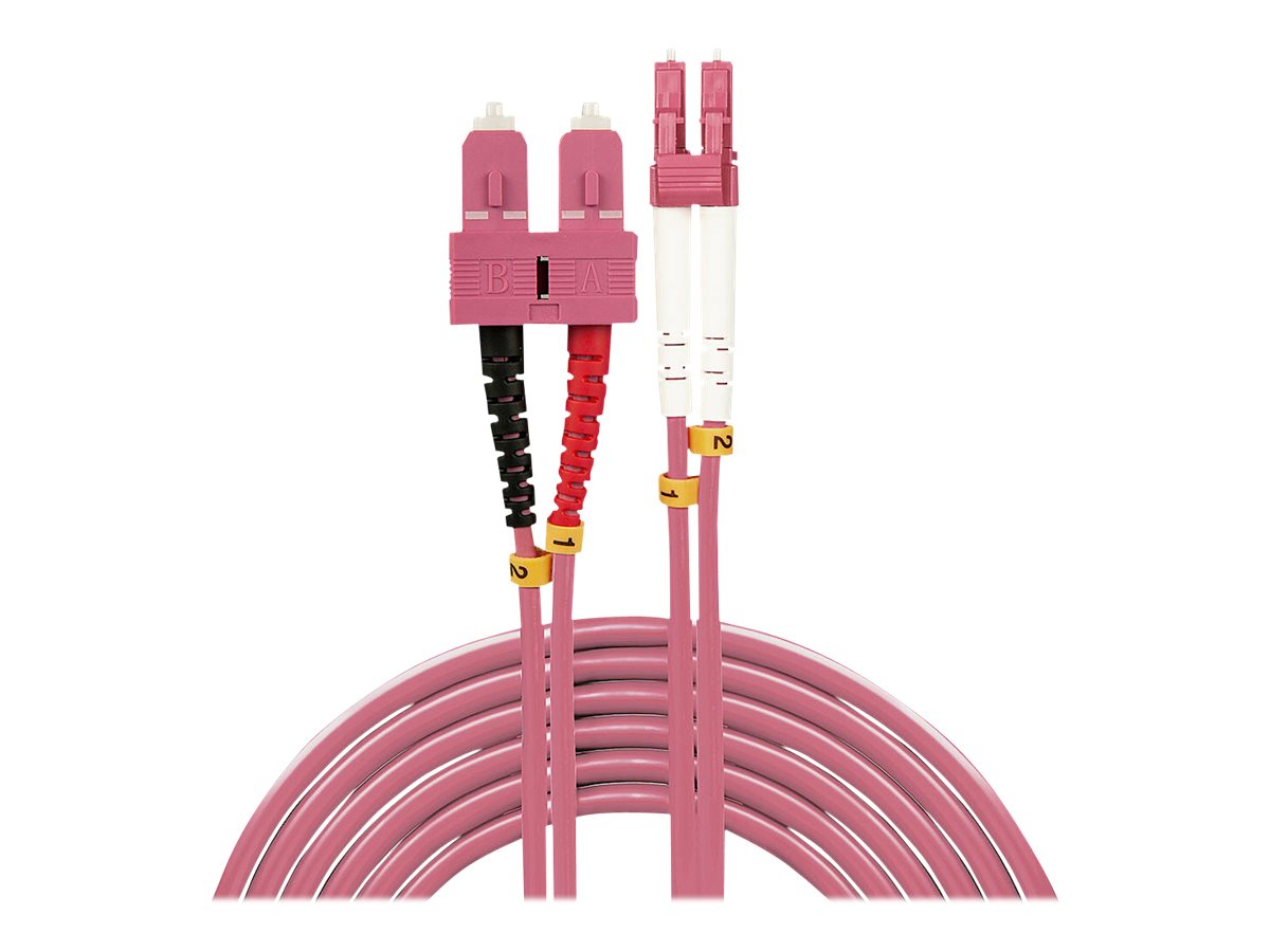 Lindy - Patch-Kabel - SC multi-mode (M) zu LC Multi-Mode (M) - 20 m - Glasfaser - Duplex